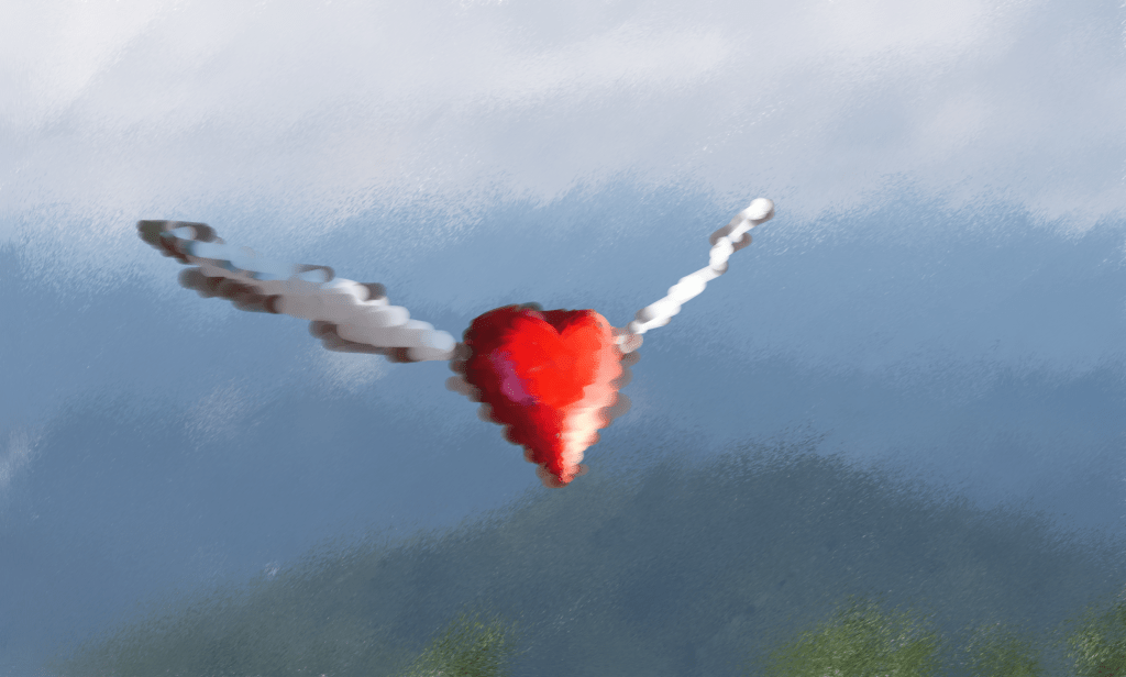 Heart on Blue Mountain